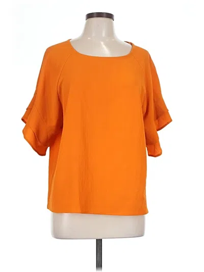 Pre-owned Umgee 3/4 Sleeve Blouse In Orange