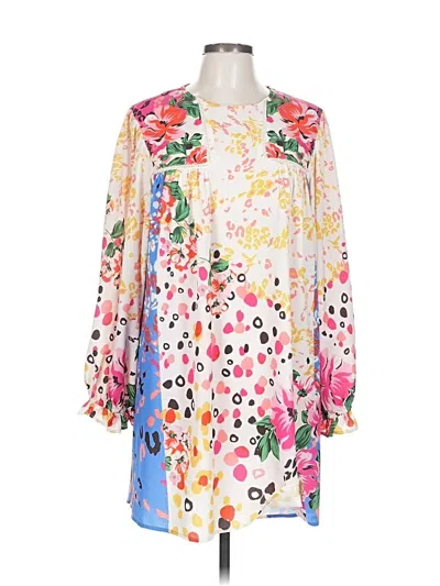 Pre-owned Umgee 3/4 Sleeve Blouse In White