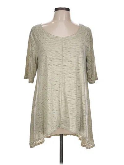 Pre-owned Umgee 3/4 Sleeve T-shirt In Brown