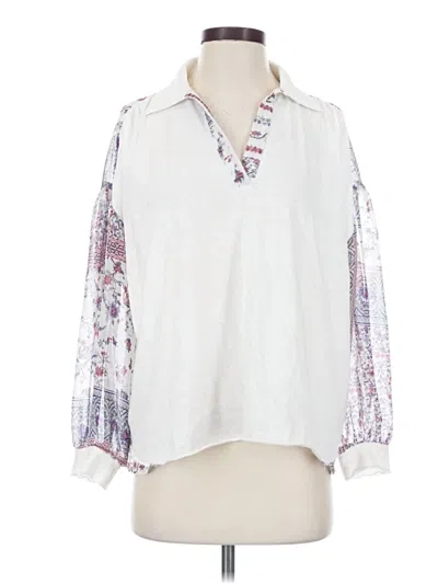 Pre-owned Umgee 3/4 Sleeve T-shirt In White