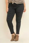 Umgee Better Than Before Jeggings - Plus In Black In Black
