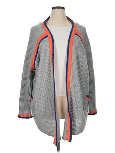 Pre-owned Umgee Cardigan Sweater In Gray