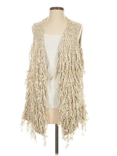 Pre-owned Umgee Cardigan Sweater In Ivory
