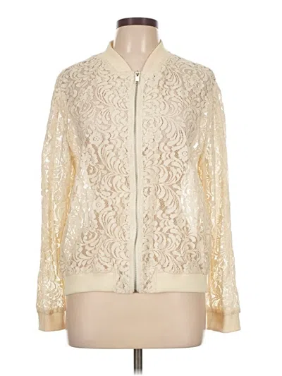 Pre-owned Umgee Cardigan Sweater In White