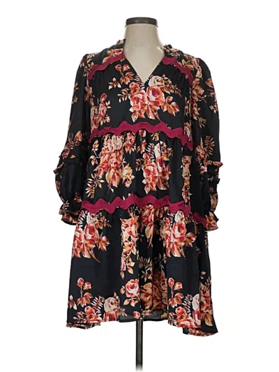 Pre-owned Umgee Casual Dress In Black