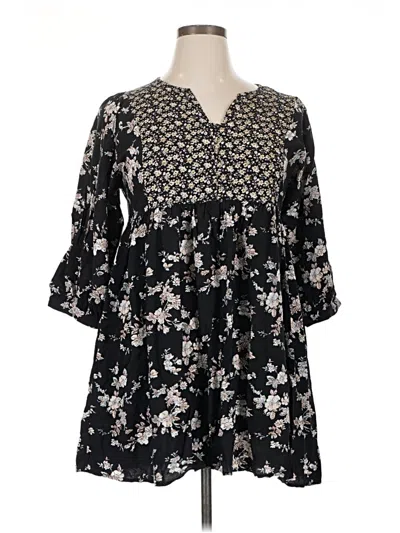 Pre-owned Umgee Casual Dress In Black