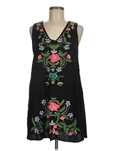 Pre-owned Umgee Casual Dress In Black