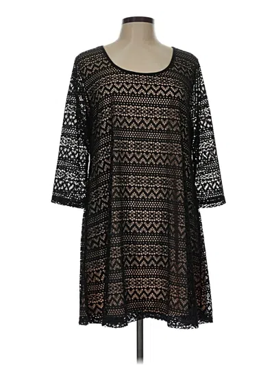 Pre-owned Umgee Casual Dress In Black