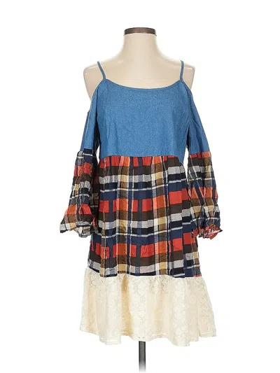 Pre-owned Umgee Casual Dress In Blue