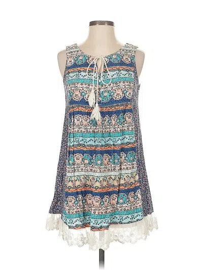 Pre-owned Umgee Casual Dress In Blue