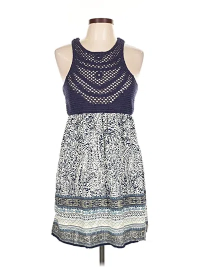 Pre-owned Umgee Casual Dress In Blue