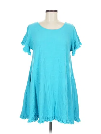 Pre-owned Umgee Casual Dress In Blue