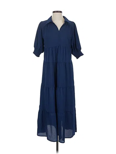 Pre-owned Umgee Casual Dress In Blue