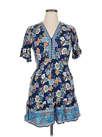 Pre-owned Umgee Casual Dress In Blue