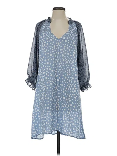 Pre-owned Umgee Casual Dress In Blue