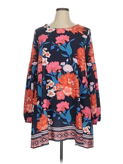 Umgee Casual Dress In Blue