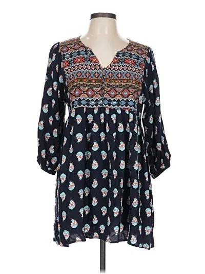 Pre-owned Umgee Casual Dress In Blue