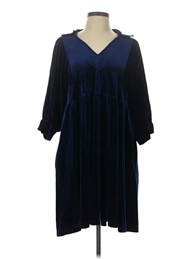 Pre-owned Umgee Casual Dress In Blue