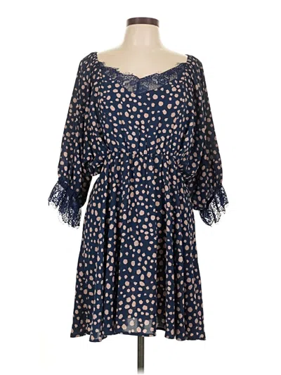 Pre-owned Umgee Casual Dress In Blue