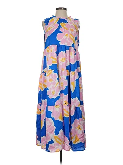 Pre-owned Umgee Casual Dress In Blue