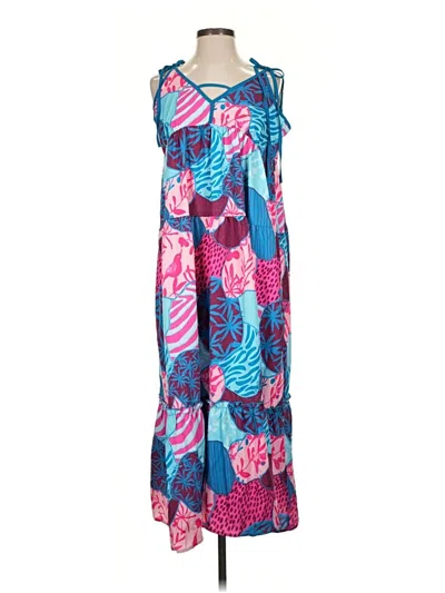 Pre-owned Umgee Casual Dress In Blue