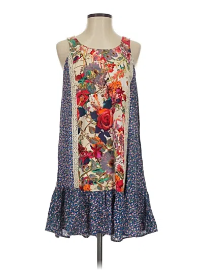 Pre-owned Umgee Casual Dress In Blue