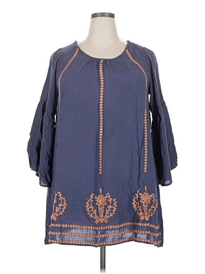 Pre-owned Umgee Casual Dress In Blue