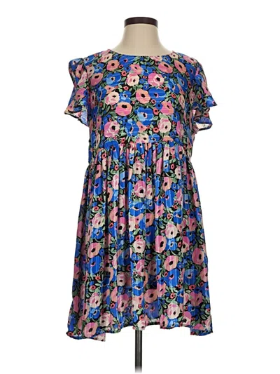 Pre-owned Umgee Casual Dress In Blue