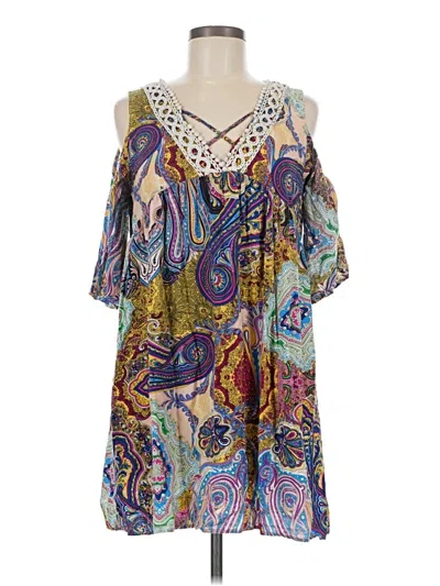 Pre-owned Umgee Casual Dress In Blue