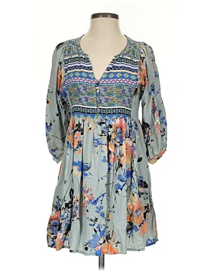 Pre-owned Umgee Casual Dress In Blue