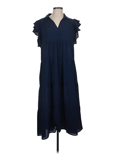 Pre-owned Umgee Casual Dress In Blue