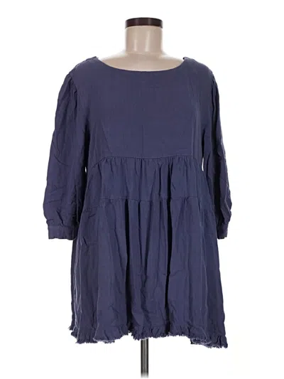 Pre-owned Umgee Casual Dress In Blue