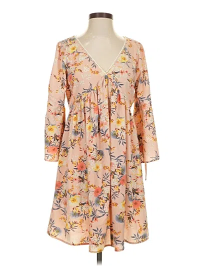 Pre-owned Umgee Casual Dress In Brown