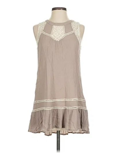 Pre-owned Umgee Casual Dress In Brown
