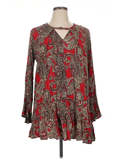 Pre-owned Umgee Casual Dress In Brown