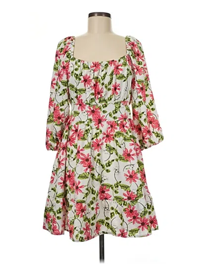 Pre-owned Umgee Casual Dress In Burgundy
