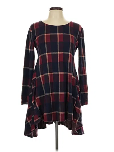 Pre-owned Umgee Casual Dress In Burgundy