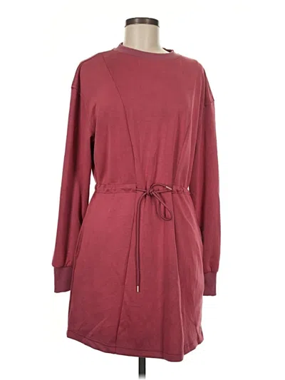 Pre-owned Umgee Casual Dress In Burgundy