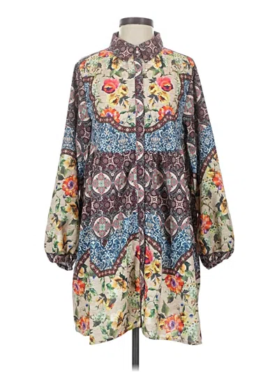 Pre-owned Umgee Casual Dress In Gray