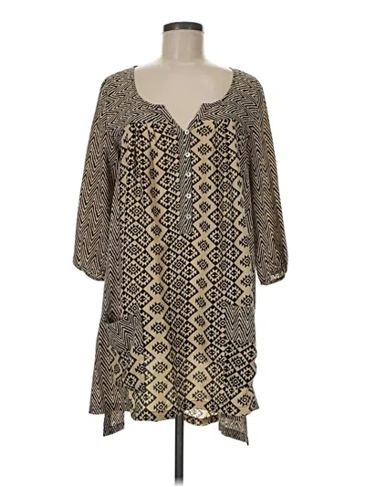 Pre-owned Umgee Casual Dress In Gray