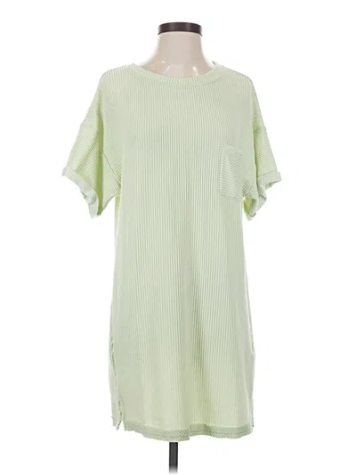 Pre-owned Umgee Casual Dress In Green