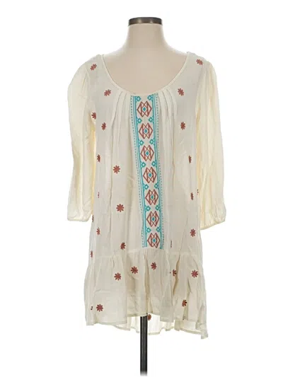 Pre-owned Umgee Casual Dress In Ivory
