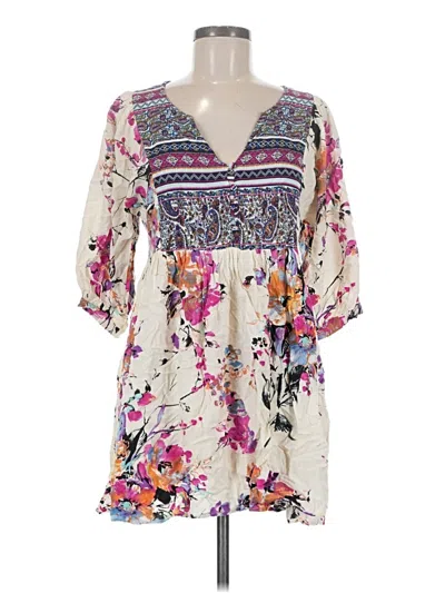Pre-owned Umgee Casual Dress In Ivory