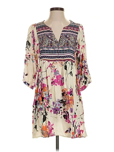 Pre-owned Umgee Casual Dress In Ivory