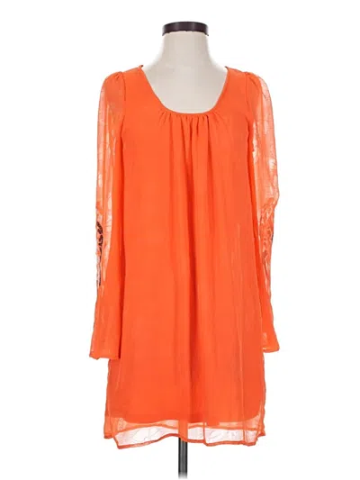 Pre-owned Umgee Casual Dress In Orange