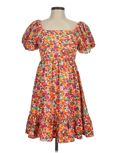 Pre-owned Umgee Casual Dress In Orange