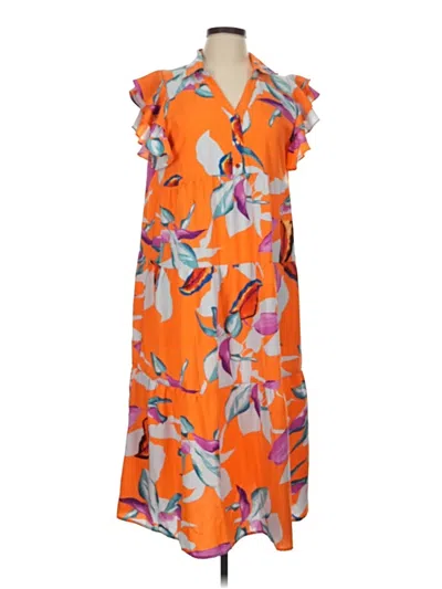 Pre-owned Umgee Casual Dress In Orange