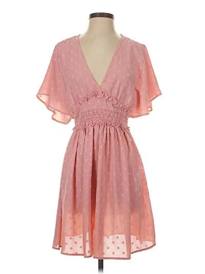 Pre-owned Umgee Casual Dress In Pink