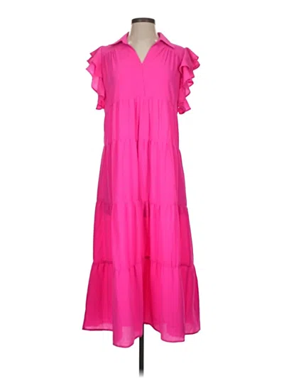 Pre-owned Umgee Casual Dress In Pink