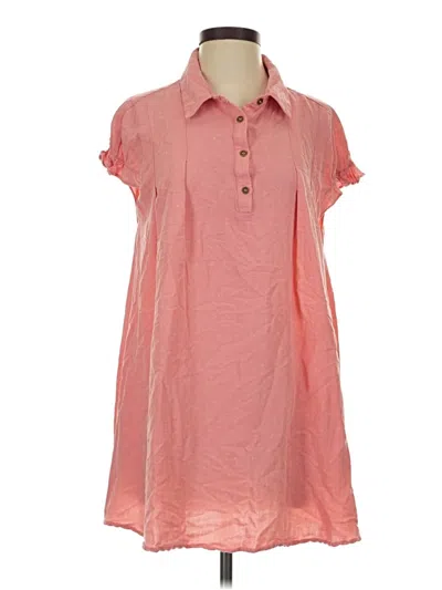Pre-owned Umgee Casual Dress In Pink